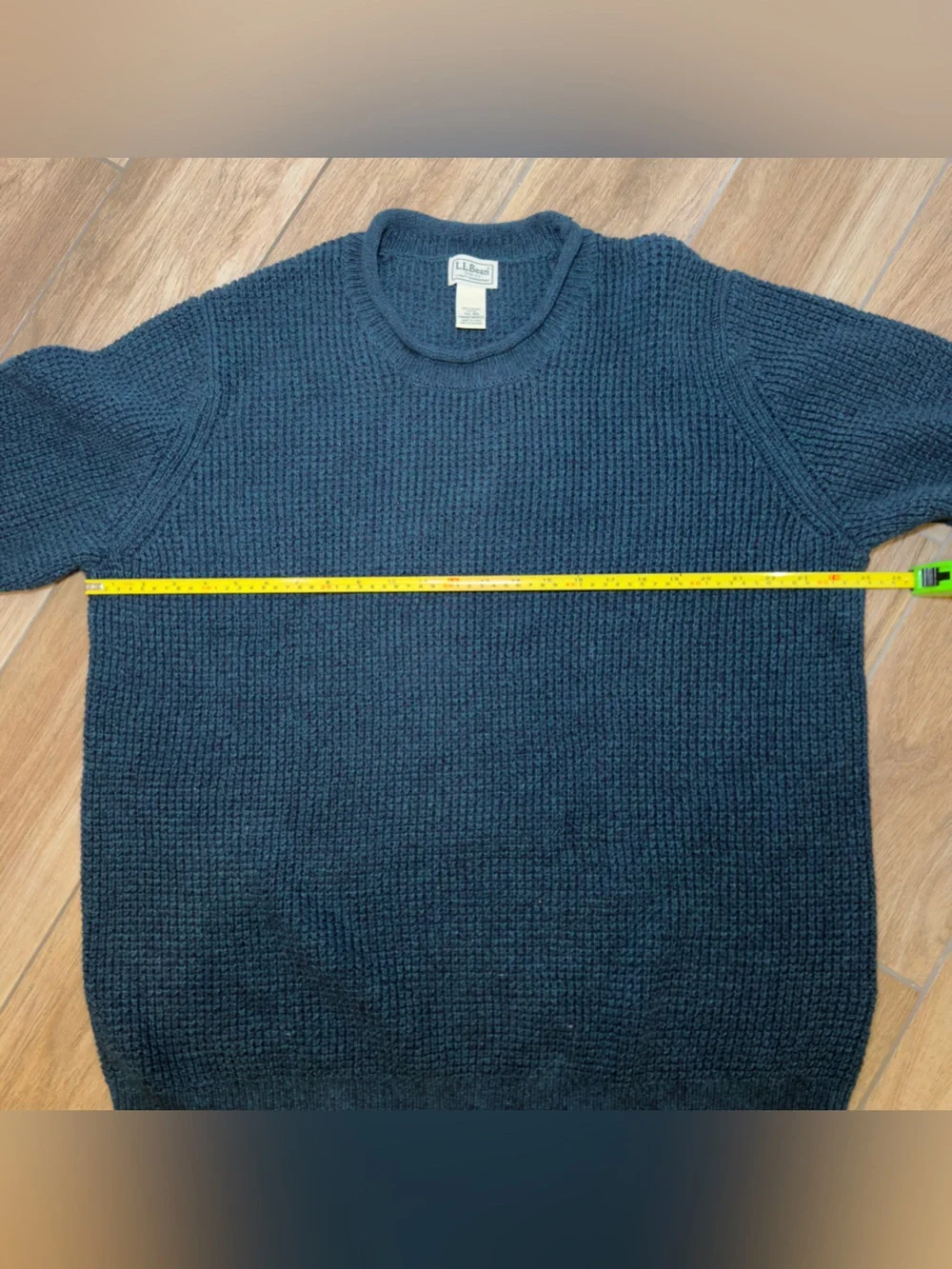 Men's L.L.Bean Organic Cotton Waffle Sweater XXL